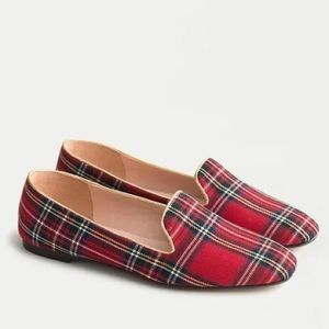 J. Crew plaid loafers